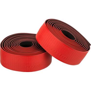 Imagem de Fita de Guidão Road Sram Red Vermelha A1 2.5mm Pu Texturiz