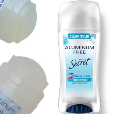 Imagem de Desodorante secret cotton em gel waterlily 68g+ NOTA FISCAL