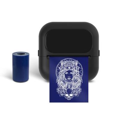 Imagem de Impressora de Estêncil para Tatuagem XWKOXWK 2026 Mini Térmica Bluetoo