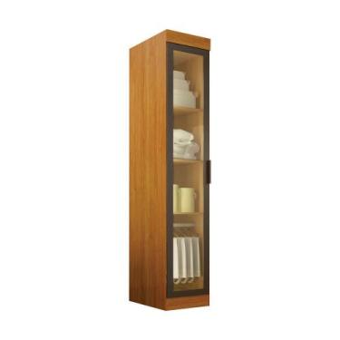 Imagem de Guarda-Roupa Modulado 1 Porta Reflecta Orion - Leifer, Cinamomo