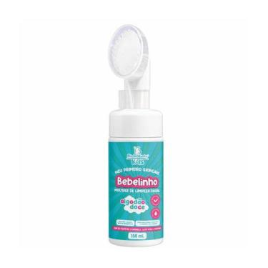 Imagem de 02 Mousse de Limpeza Facial Infantil Bebelinho Algodão Doce - Bio Inst