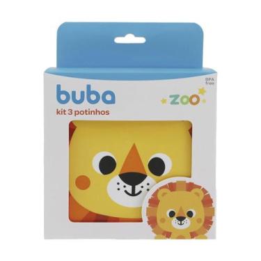 Imagem de Kit 3 Potinhos Buba Zoo Leão