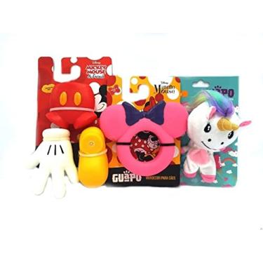 Imagem de Kit Brinquedo Mordedor Pet Cachorro Cão 3 Peças Guapo Mickey