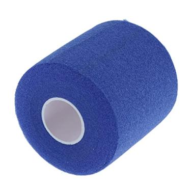 Imagem de shamjina Sports Pre Wrap Underwrap para Atlética (para Fitness Workout Martial Arts Equipamento de Proteção, Dança, Escalada Etc.) - Várias, Azul profundo