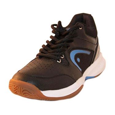 Imagem de Sapato masculino Sonic 2000 MID Racquetball/Squash para quadra interna (sem marca o), Black/Blue, 8.5