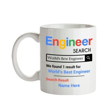 Imagem de Caneca personalizada de engenheiro - Presentes personalizados de engenheiro - de engenheiro - Personalizada com seu nome de engenheiro - Caneca de café de 445 ml
