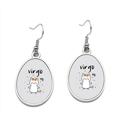 Imagem de Brinco de Virgem – Brincos pendurados para meninas – Presente de festa de aniversário dos namorados, Metal, Sem pedras preciosas