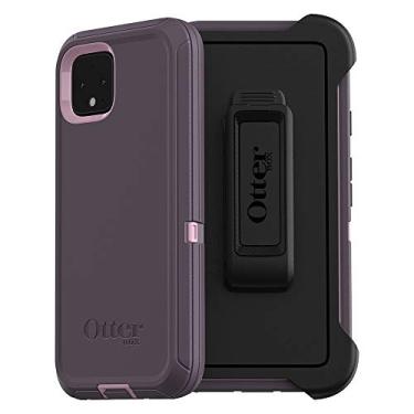 Imagem de OtterBox Capa da série Defender sem tela para Google Pixel 4 - Nebulosa roxa (orquídea/roxo noturno)