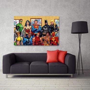 Imagem de Quadro decorativo DC COMICS - Tela em Tecido