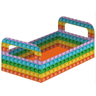 Imagem de Cesta de Papel Pop It 19cm x 13cm  x 5cm