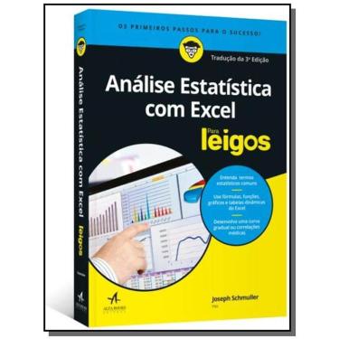 Imagem de Analise Estatistica Com Excel Para Leigos - Alta Books