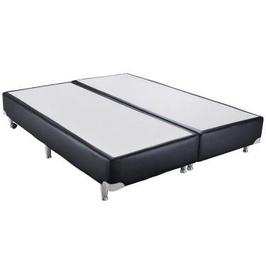 Imagem de Box Ortobom Queen Americana Cori Nero Bi-Partido 23x158x198