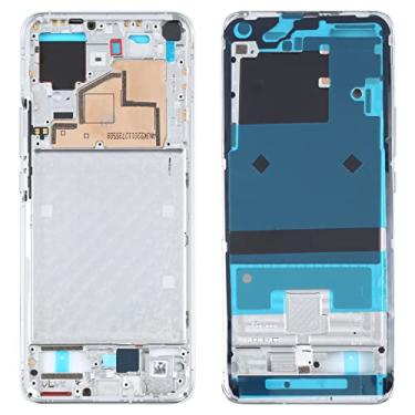 Imagem de HONGYAN Peças de substituição de telefone celular Placa de moldura de quadro LCD da casa frontal original para xiaomi mi 11 Acessórios telefônicos