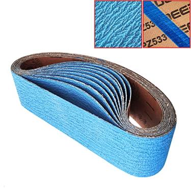Imagem de 3pcs 100 x 915mm Zirconia Alumina Sanding Belt. PZ533 4? * 36"; Correia Abrasiva Para Metal Aço Inoxidável. Grão 40 60 80 100 120,3 Peça Grão 120