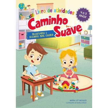 Imagem de Livro De Atividades Caminho Suave - Passatempos E Desenhos Para Colorir