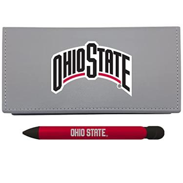 Imagem de Greeting Pen Conjunto de notas adesivas Ohio State com caneta de mensagem giratória (2243)