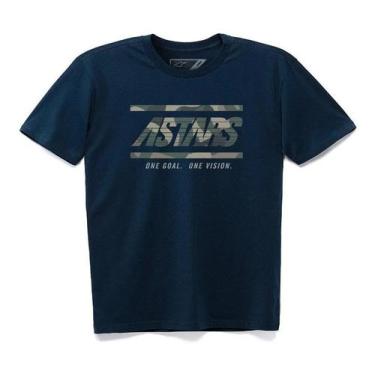 Imagem de Camiseta Alpinestars Conceal Azul Camo