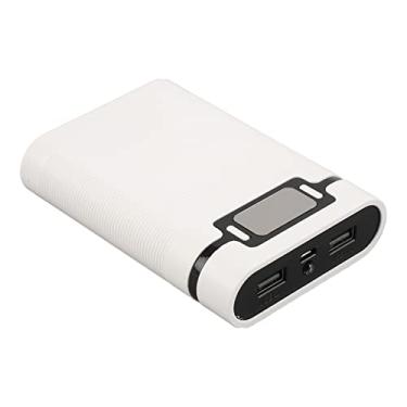 Imagem de Power Bank Faça você Mesmo, Interface USB Carregador de Bateria Capa Externa para Telefones Celulares (Branco)