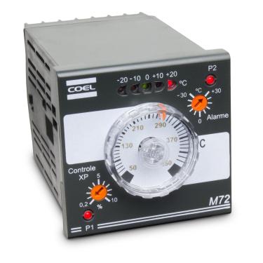 Imagem de Rele Controlador Temperatura 300°C 100-240Vca Cód. M72HRRJ3 – Coel