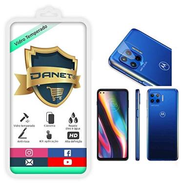 Imagem de Película De Vidro Temperado Para Lente da Camera Motorola Moto G 5g Plus - Proteção Da Lente Blindada Anti Impacto Top Premium