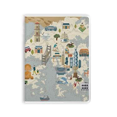 Imagem de Diário de capa macia de Hong Kong Local Bicycle Visiting China