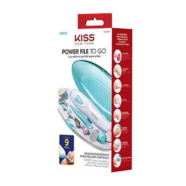 Imagem de Kiss New York Power File To Go Kit Lixa Elétrica De Viagem