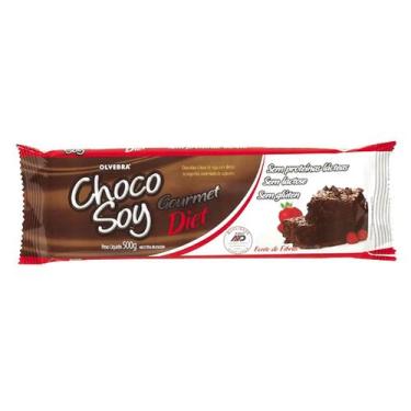 Imagem de Barra De Chocolate Gourmet Diet Chocosoy 500G - Olvebra