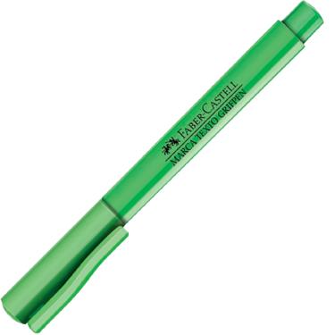 Imagem de Caneta Marca Texto Marcador Grifpen Verde Faber-Castell