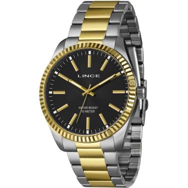 Imagem de Relógio Lince Masculino Ref: Mrth191l46 P1sk Casual Bicolor