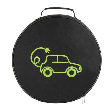 Imagem de menolana Saco de cabos estojo de armazenamento de cabos à prova d'água para automóveis para veículos elétricos resistente estojo de carregador de carro