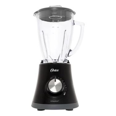 Imagem de Liquidificador Oster Super Chef Elétrico Jarra Vidro 750w    liquidificador oster copo vidro preto black potente super chef liquidificador blender lidificador liguididicador