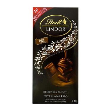 Imagem de Chocolate Extra Amargo, Lindt Lindor, Barra De 100G