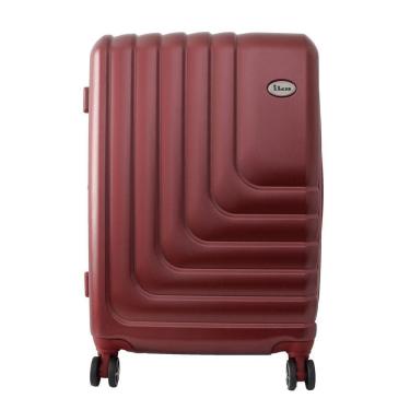 Imagem de Mala de Viagem Media Expansivel em Abs Ika Flex, Cadeado Tsa Embutido, Rodas Duplas 360  Vermelha