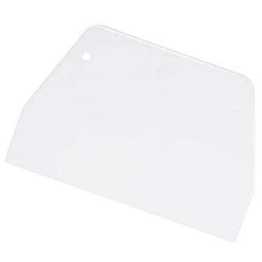 Imagem de Tofficu Raspador de plástico para decoração de bolos 2 peças para cobertura de bolo mais suave raspador de massa de creme espátula de mistura antiaderente para padaria bolo de pastelaria utensílios de cozinha