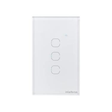 Imagem de Interruptor Touch Inteligente Zigbee com 3 Teclas EZS 1003 Branco Intelbras
