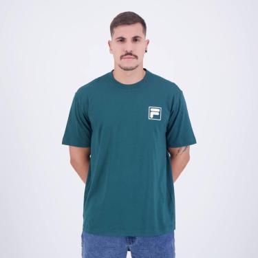 Imagem de Camiseta Fila F-Box Verde-Masculino