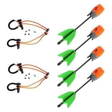 Imagem de Zing Z-Curve Bow Bungee Replacement and Arrow Refill Pack - Includes 2 Orange Z-Curve Bungee Sets and 4 Orange Zonic Whistling Arrows
