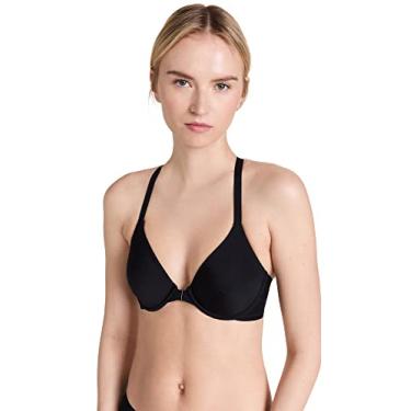 Imagem de Natori Conforto suave feminino: fecho frontal Ff, Preto, 34C