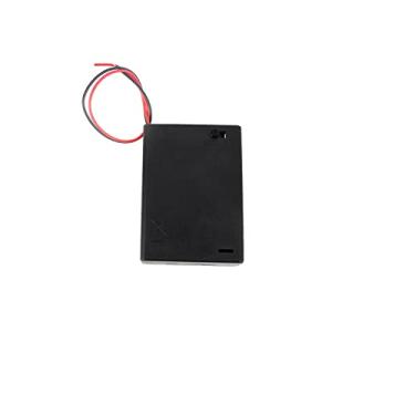 Imagem de Suporte de bateria do módulo AAALaser com fio. A caixa do suporte da bateria pode ser movida (pilhas não incluídas) (S063-Suporte de bateria-1 pacote)