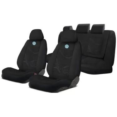 Imagem de Capa De Banco Carro Tecido Automotivo Vw Gol Voyage Polo Fox