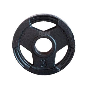 Imagem de Anilha Sport Luxo Furação Olímpica 51mm - 3 Kg