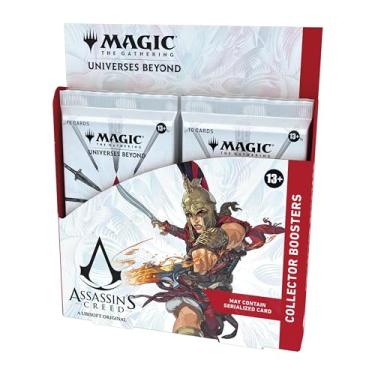 Imagem de Magic: The Gathering - Assassin’s Creed Collector Booster Box | 12 Collector Boosters (10 Cards in Each Pack) | Collectible Trading Card Game for Ages 13+