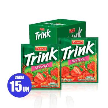 Imagem de Refresco Po Trink Morango 15G 15Pc