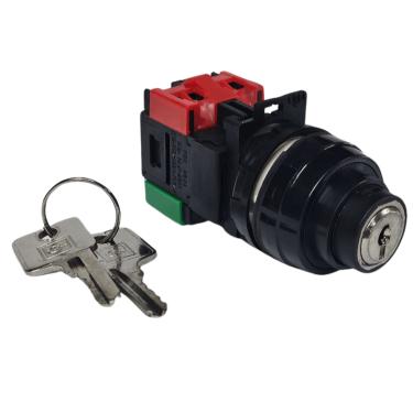 Imagem de Botão Com/Chave 30MM 1X45 4A 728A.11 - Eaton Eaton