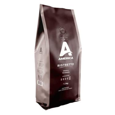 Imagem de América Café Torrado Em Grãos Ristretto 1 Kg