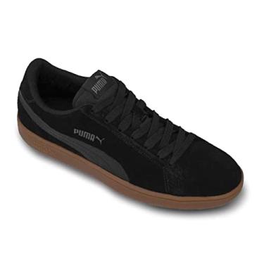 Imagem de Tênis Smash V2 Bdp, Puma, Adulto Unissex, Preto, 44