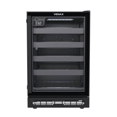 Imagem de Adega de Embutir Venax Cave In 100 82L Preto Fosco 220V