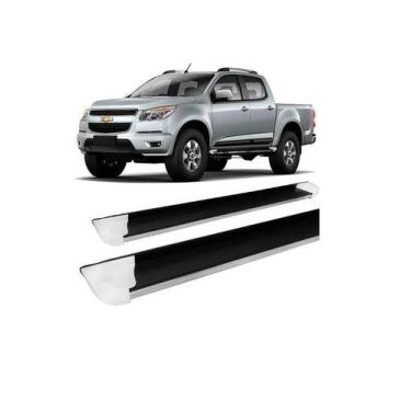 Imagem de Estribo S10 S-10 12 A 17 Cabine Dupla Personalizado Branco - HOZZ