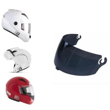 Imagem de Viseira Capacete Ebf E8 New E8 Articulado Injetada 2.2 Fume - Poliviso