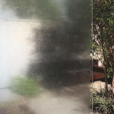 Imagem de Pelicula Eletrostatica para Vidro Blindex Modelo Riscos e Folhas 200x6